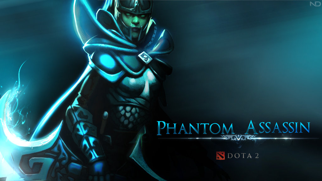 Phantom Assassin Fanwallpaper Dota By Nano2412