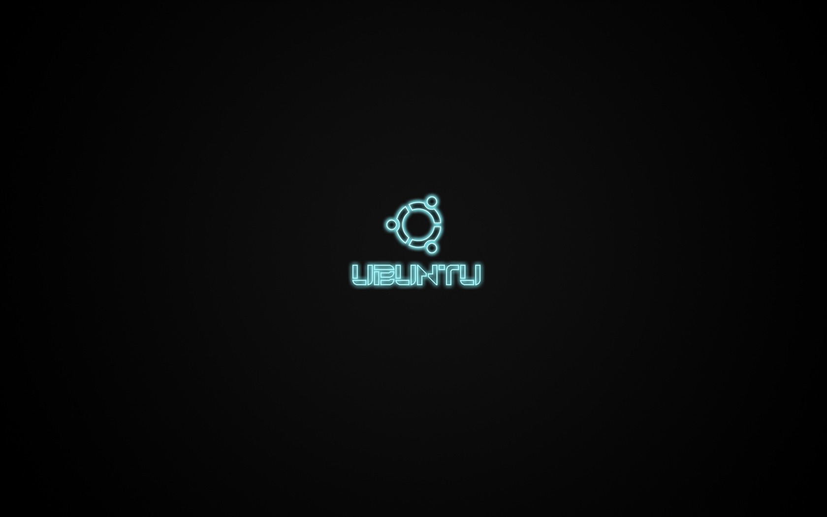 ubuntu tron linux system desktop background wallpaper 1680x1050jpg 1680x1050
