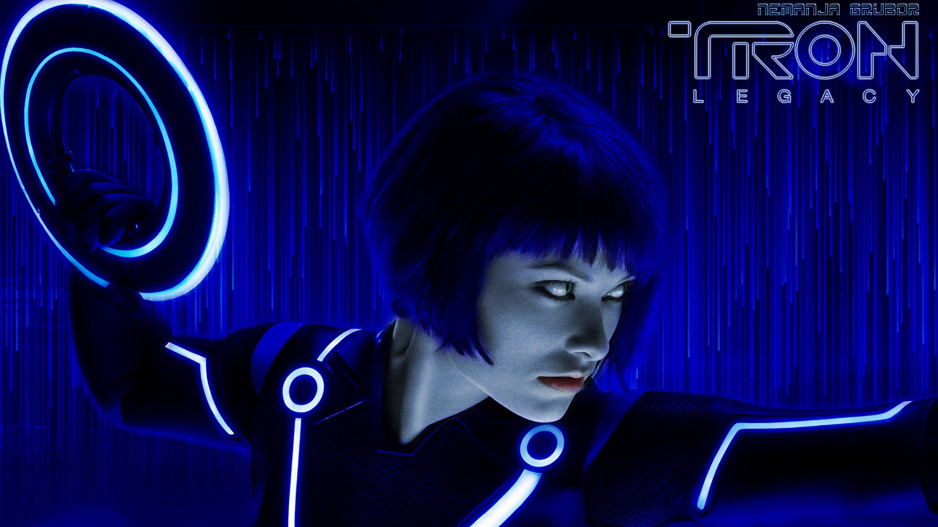 Olivia Wilde Tron Legacy HD Wallpaper By Ngrubor On