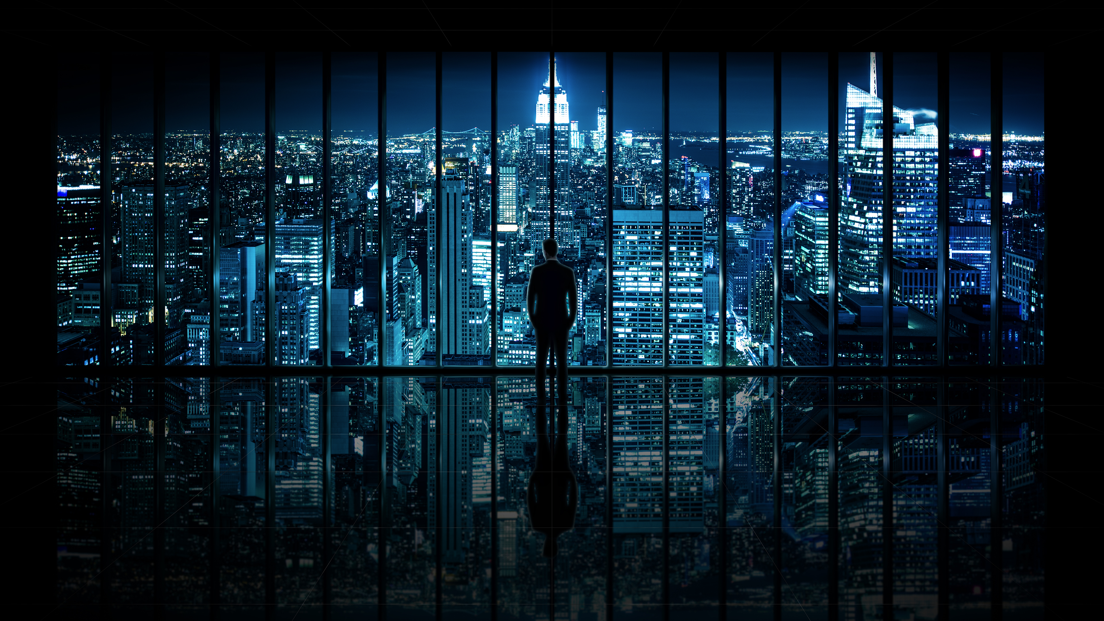 Windows Gotham City 4k Wallpaper Ultra HD