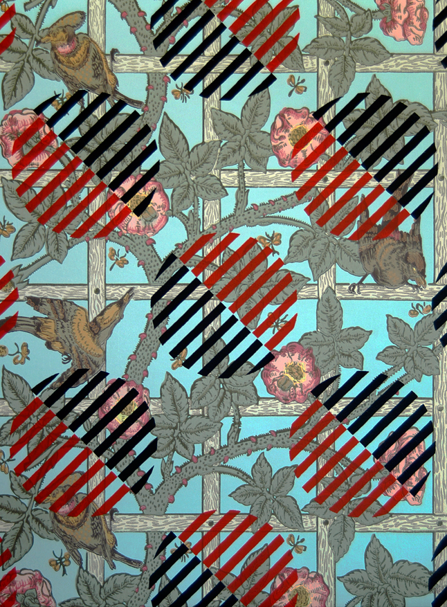 Textile Design On William Morris Wallpaper For Historical Materialism
