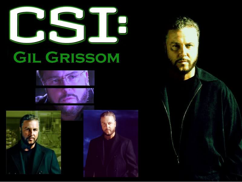 Csi Wallpaper Featuring Gil Grissom