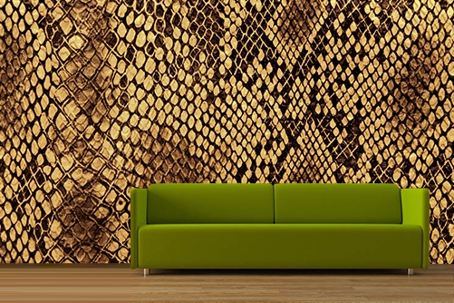 Snakeskin Textured Wallpaper Texture