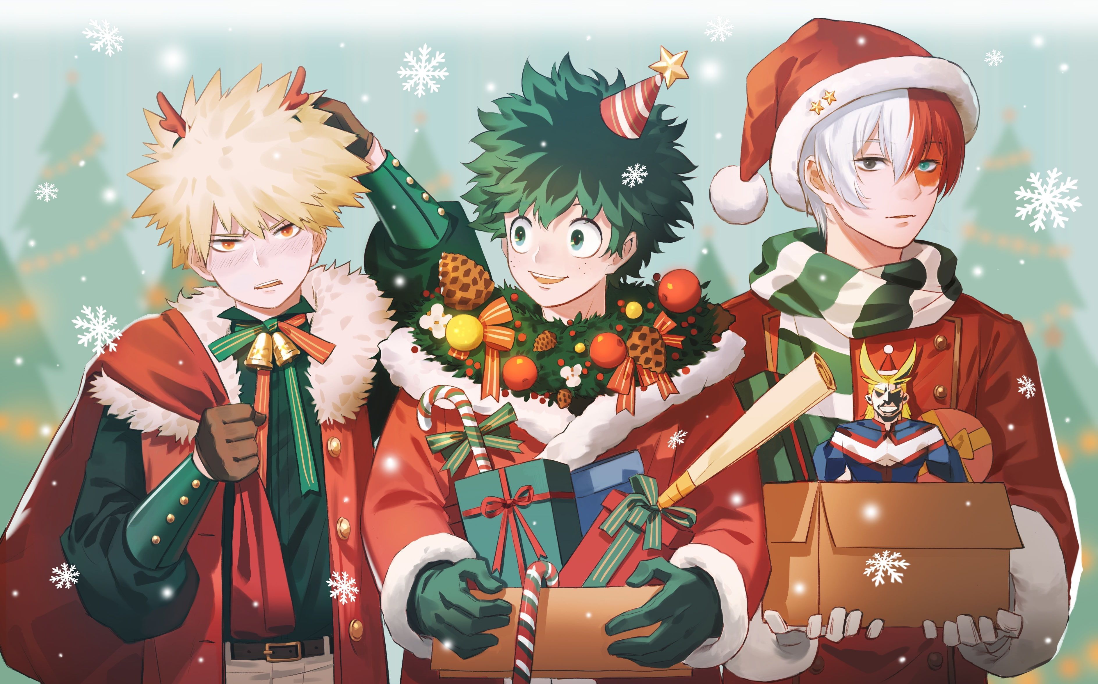 Christmas Anime Boy Wallpaper Posted By Samantha Mercado