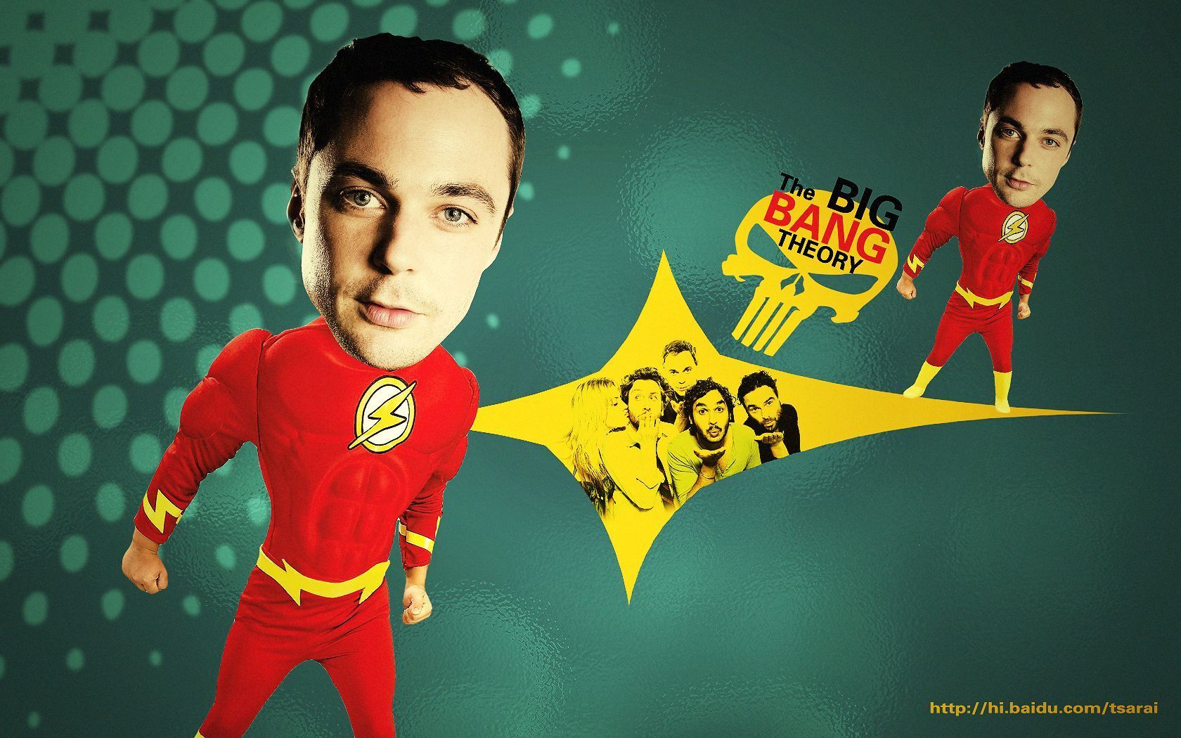 Shelly The Flash Is Ing Sheldon Cooper Wallpaper