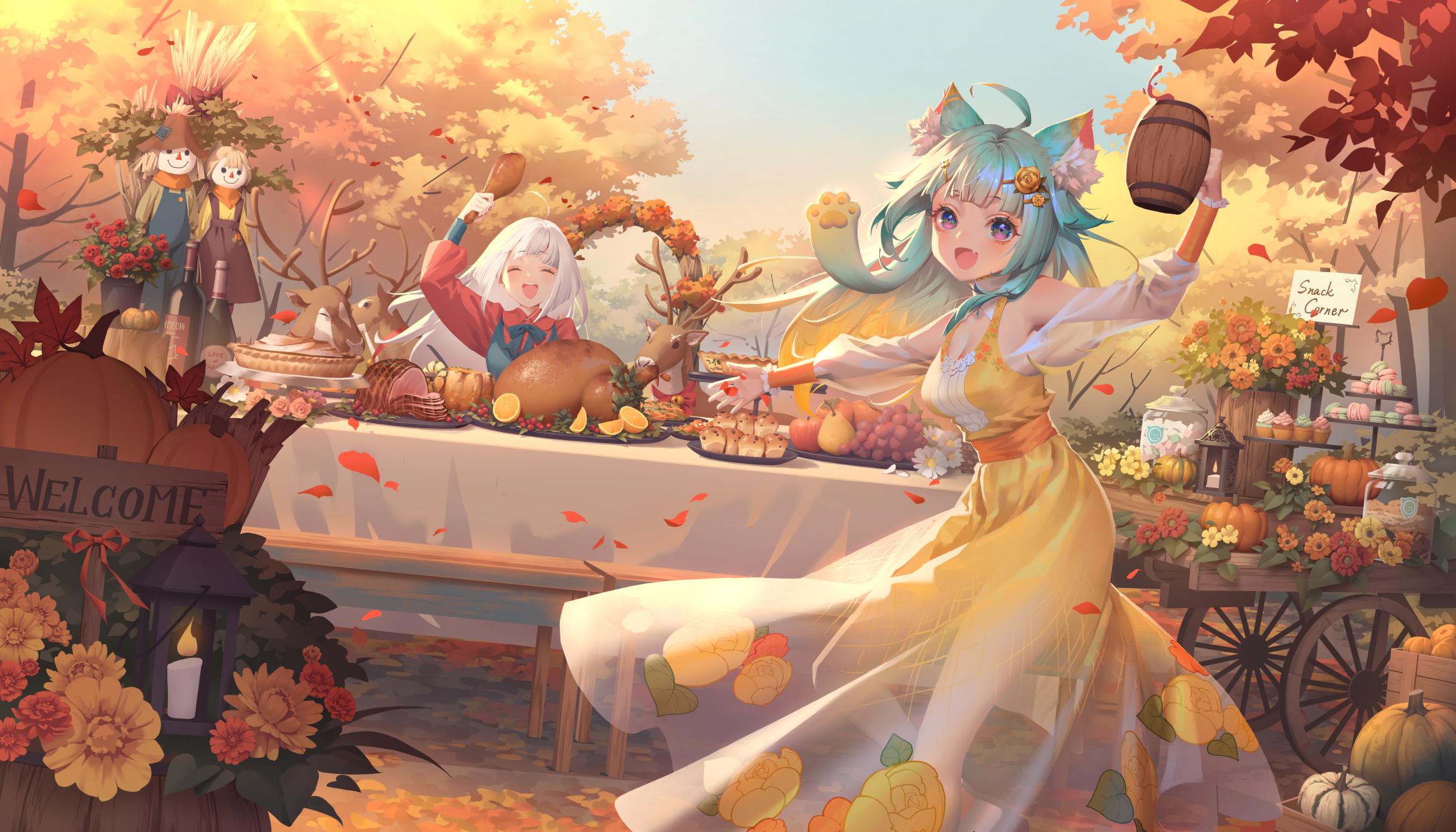 Anime Girl HD Wallpaper By Deme