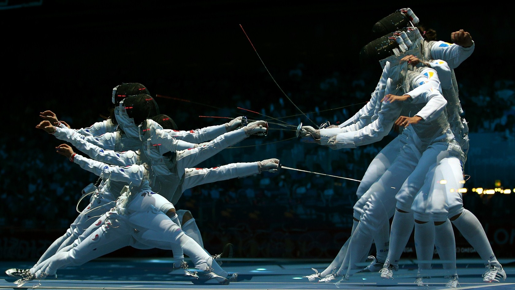 Of Tunisia Showing Gesture Victory In The Fencing HD Wallpaper