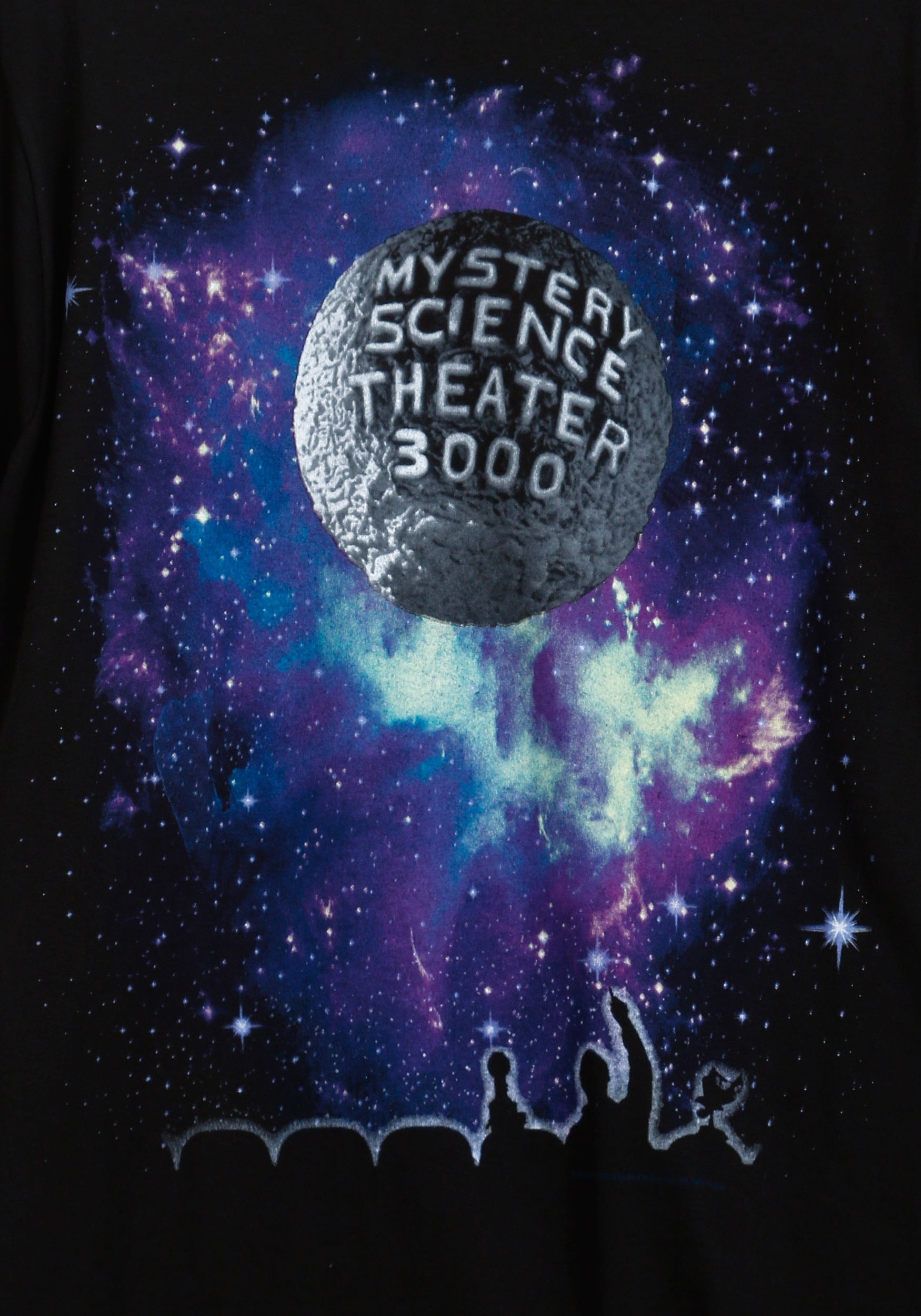 Black And Rainbow T Shirt Mystery Science Theater