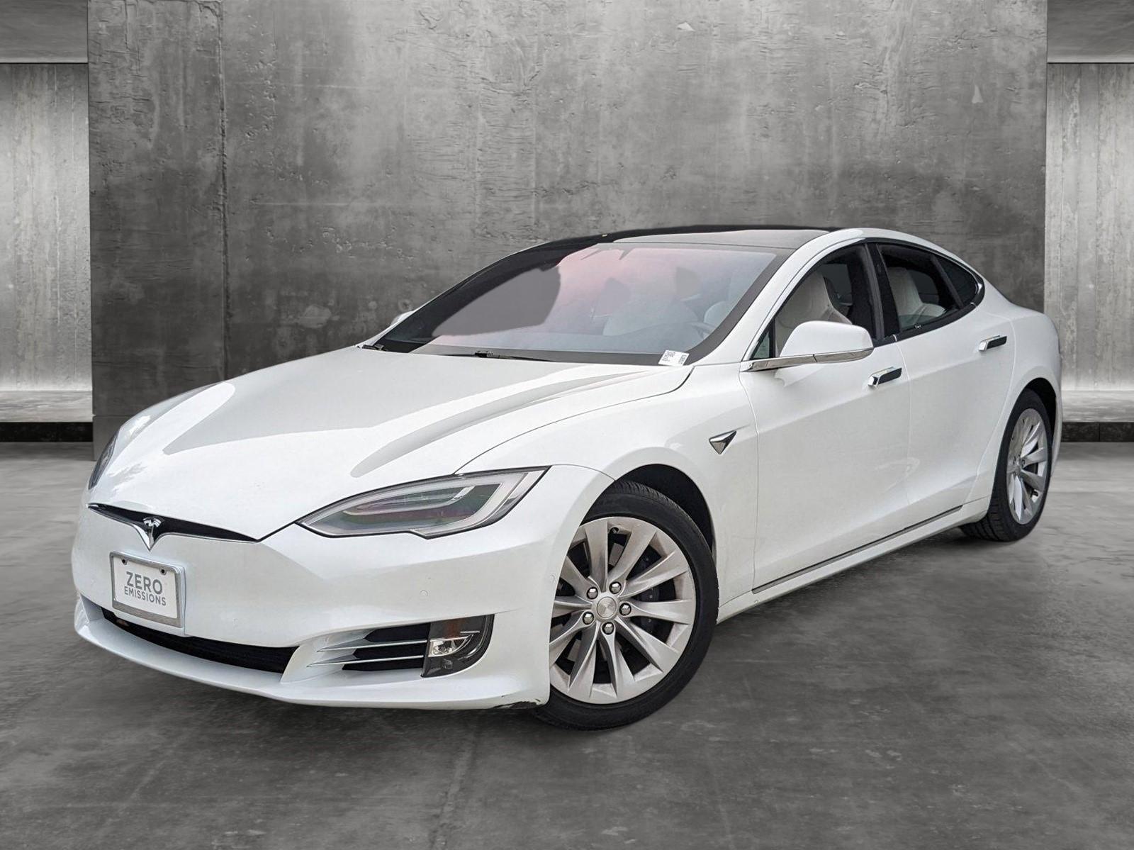 Used White Tesla Model S Long Range Awd Ltd Avail For