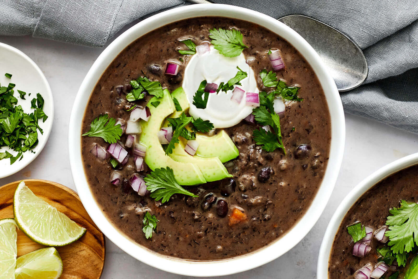 Black Bean Soup Wallpaper