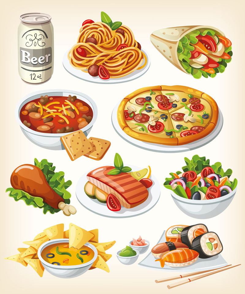42 Vector food images Vector Graphics Blog