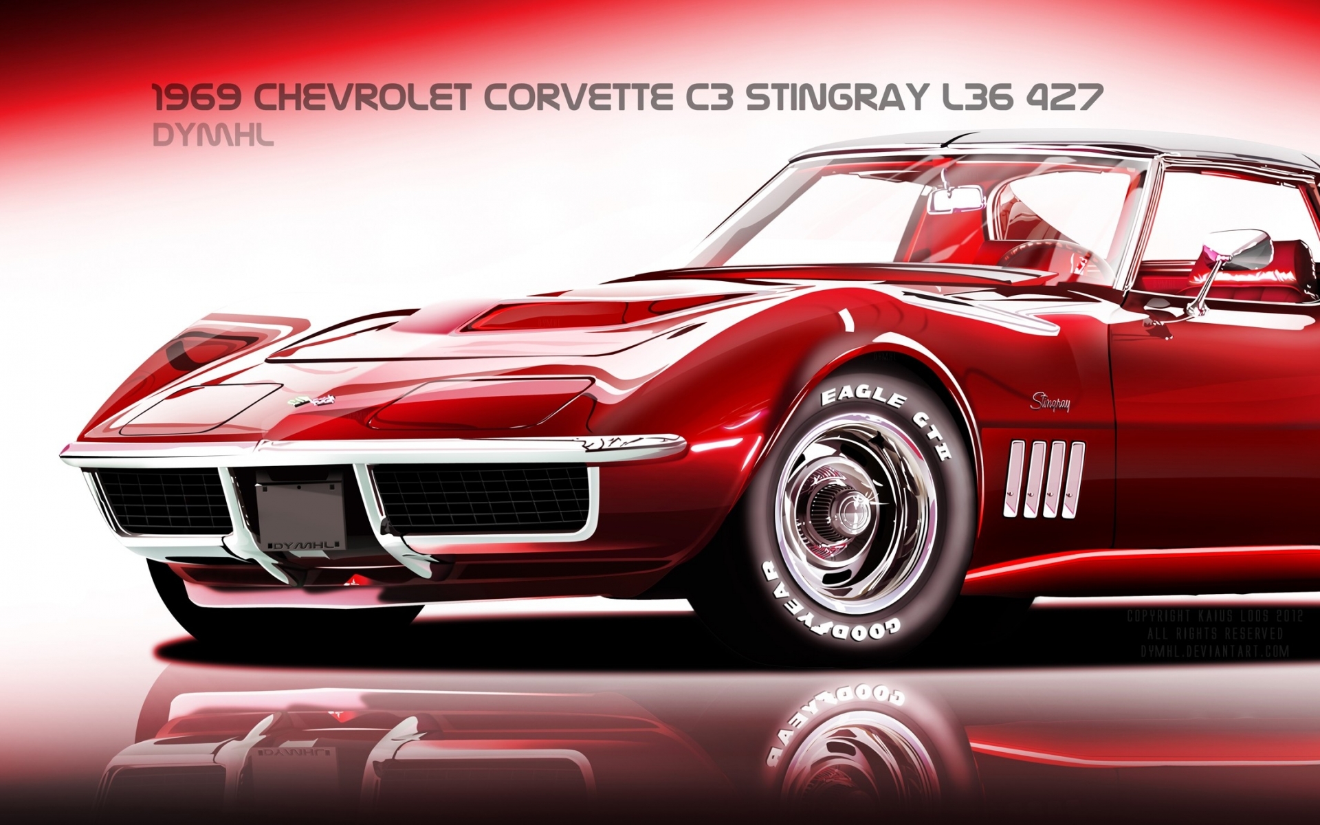 Art Vehicles Corvette Vexel C3 Stingray Wallpaper