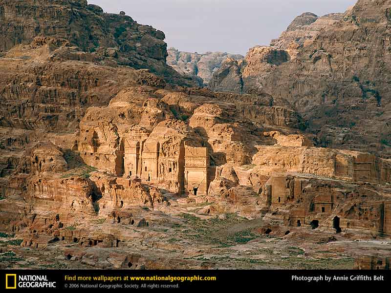 Petra Jordan Tombs Photo Of The Day Picture