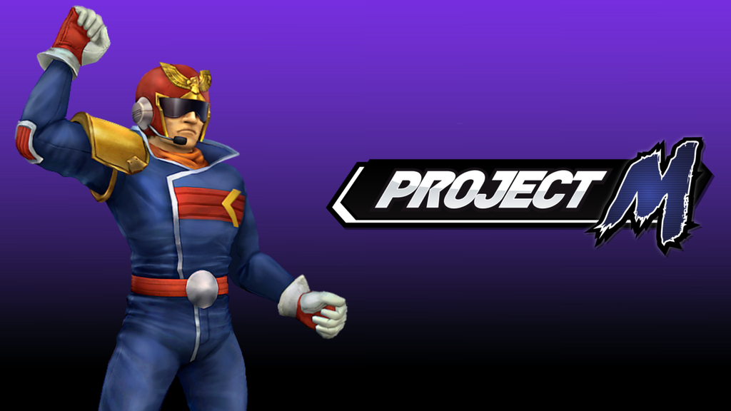 Project M Wallpaper Retro Captain Falcon By Thewolfgalaxy On