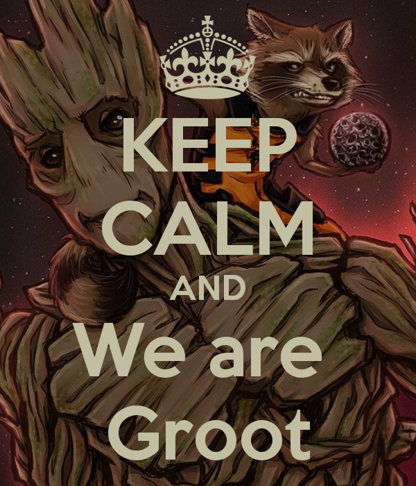 Keep Calm And We Are Groot Carry On Image Generator