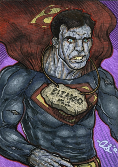 Bizarro  Superman  PSC by silentsketcher 398x561