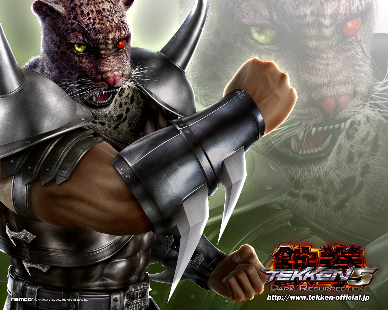 King Tekken Dark Resurrection Wallpaper Armor