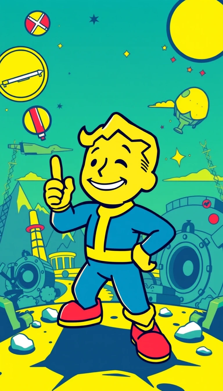 Vault Boy Phone Wallpaper