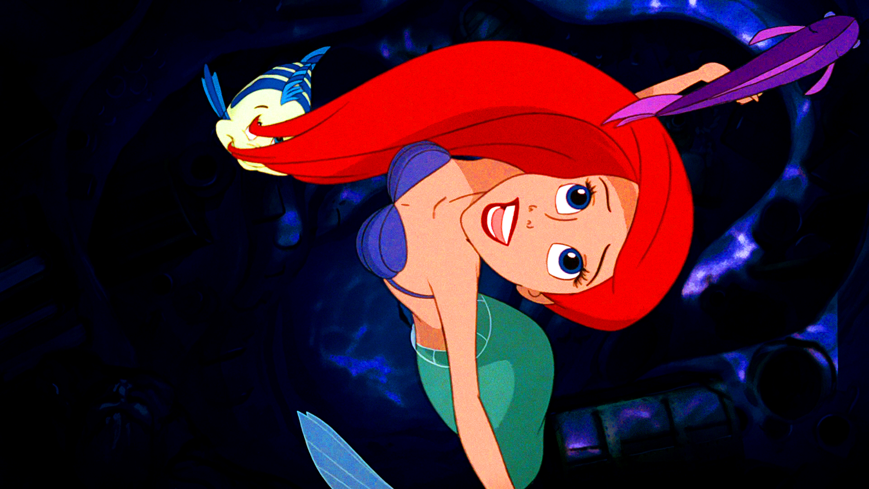 Walt Disney Characters Image Screencaps Flounder