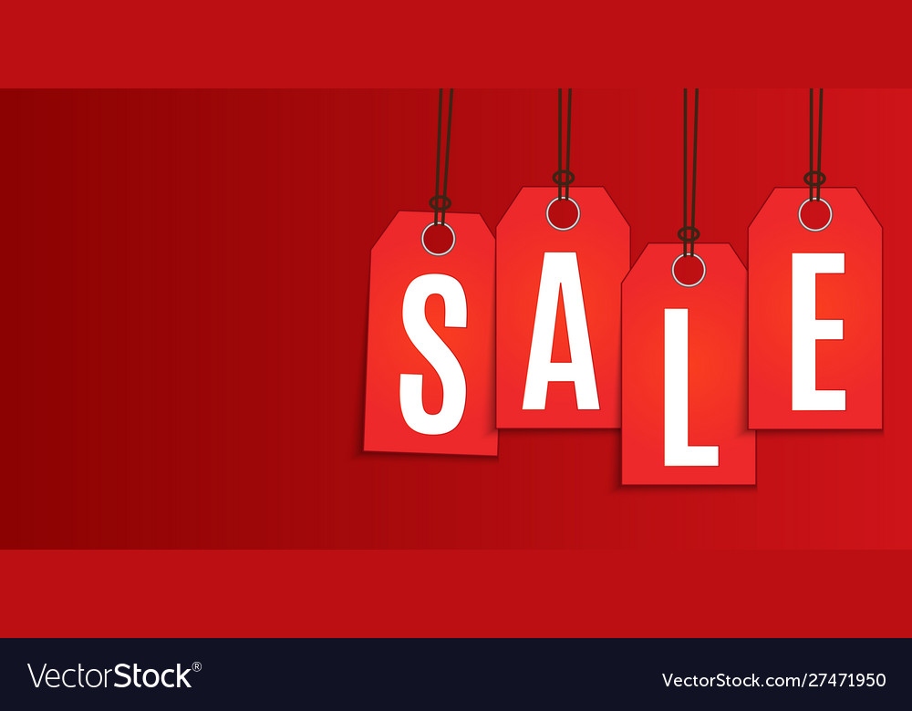 🔥 Free download Sale and discount promo background Royalty Free Vector