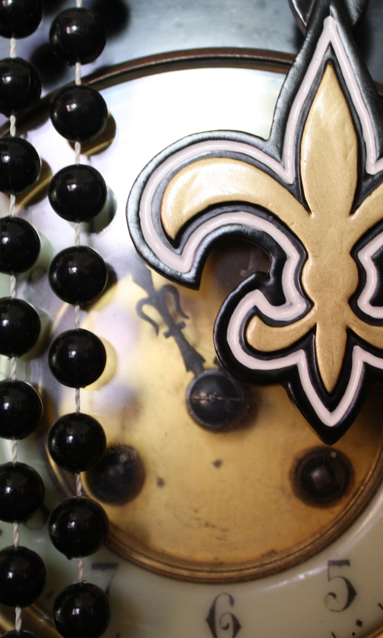Time For Football New Orleans Saints Wallpaper Blackberry Torch