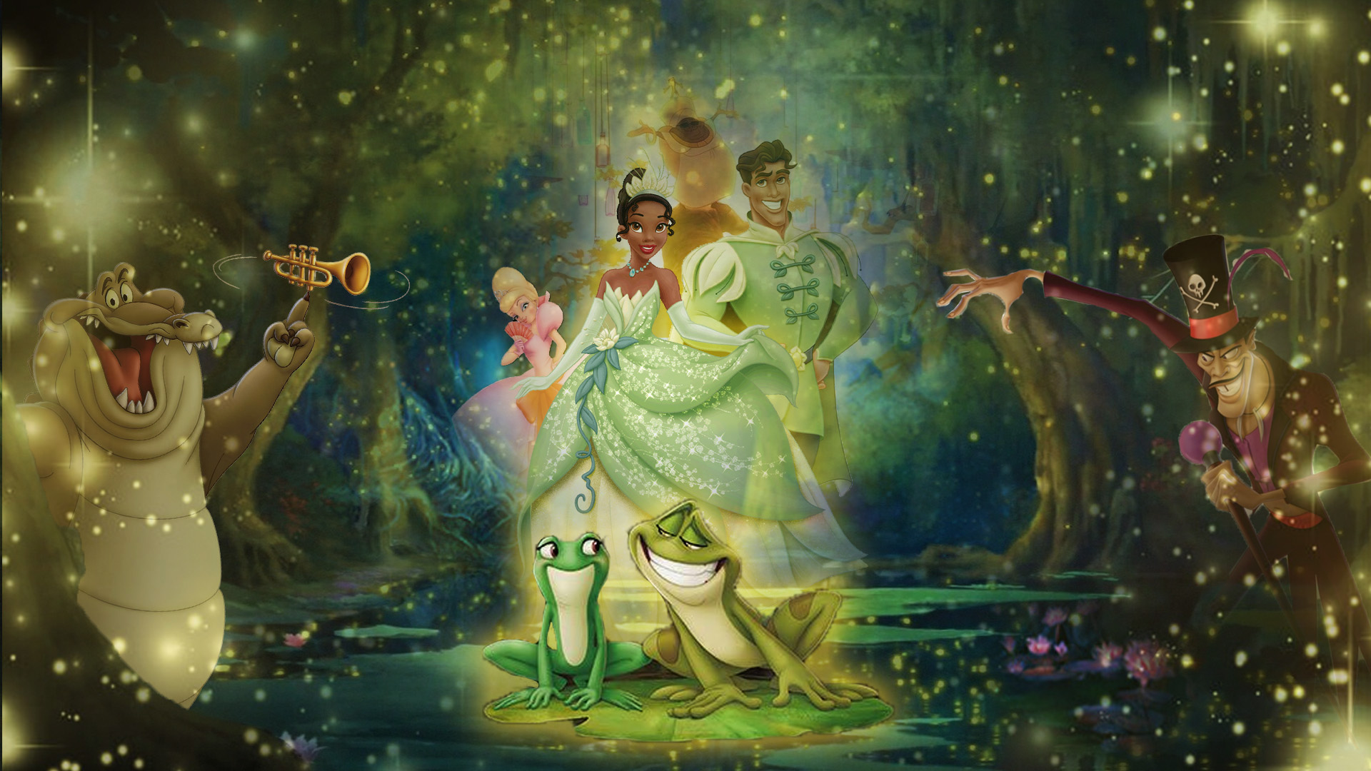 The Princess And Frog Wallpaper By Thekingblader995