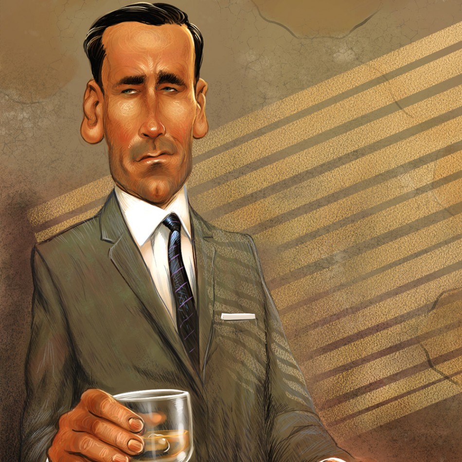 Don Draper By Tim Foley Illustration From