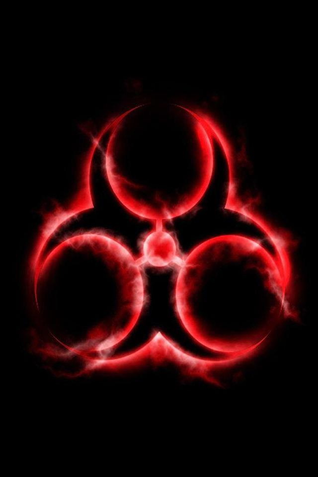 Free Download Red Biohazard Sign Wallpaper Iphone Wallpapers 640x960 For Your Desktop Mobile Tablet Explore 76 Biohazard Symbol Wallpaper Biohazard Desktop Wallpaper Cool Biohazard Wallpapers Biohazard Sign Wallpaper