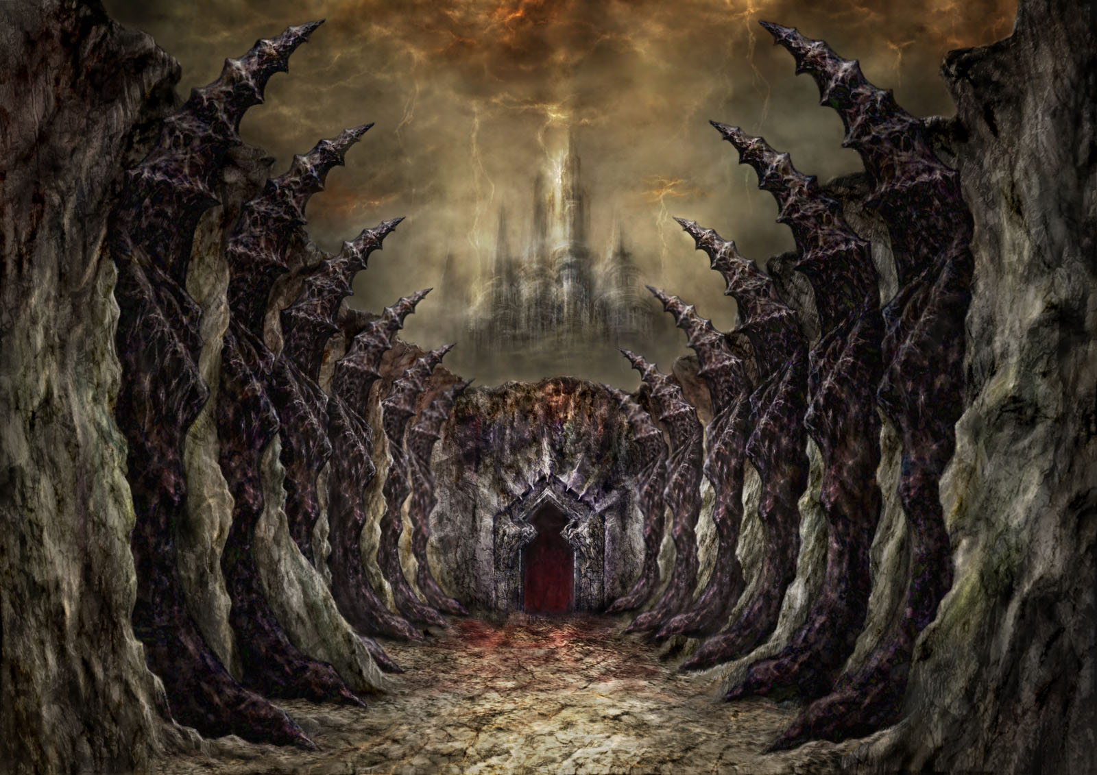 The Gates Of Hell   Minitokyo 1600x1131