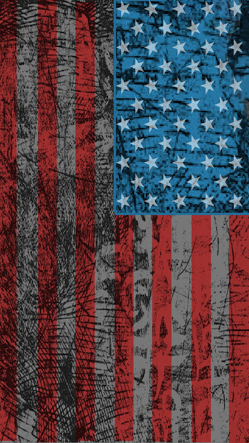 American Flag iPhone Background Wallpaper
