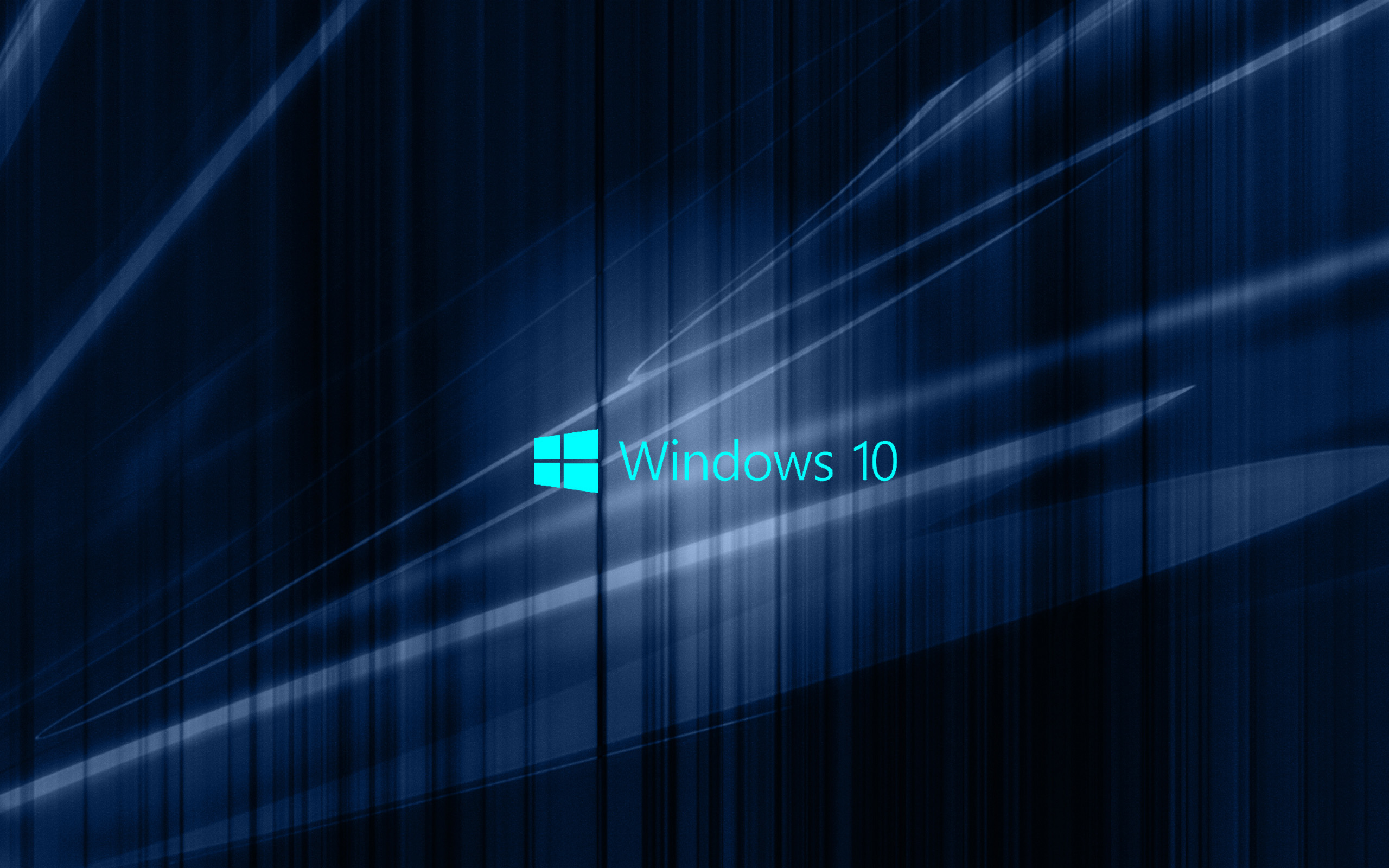 Windows Wallpaper With Blue Abstract Waves HD For