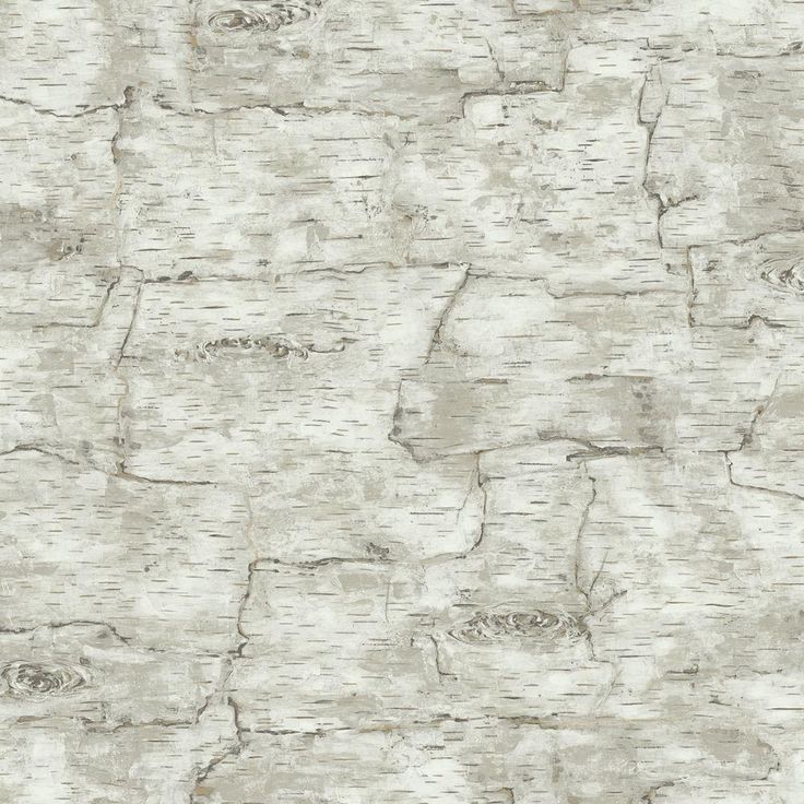  Wallcoverings 56 sq ft Birch Bark Wallpaper LM7987 at The Home Depot 736x736