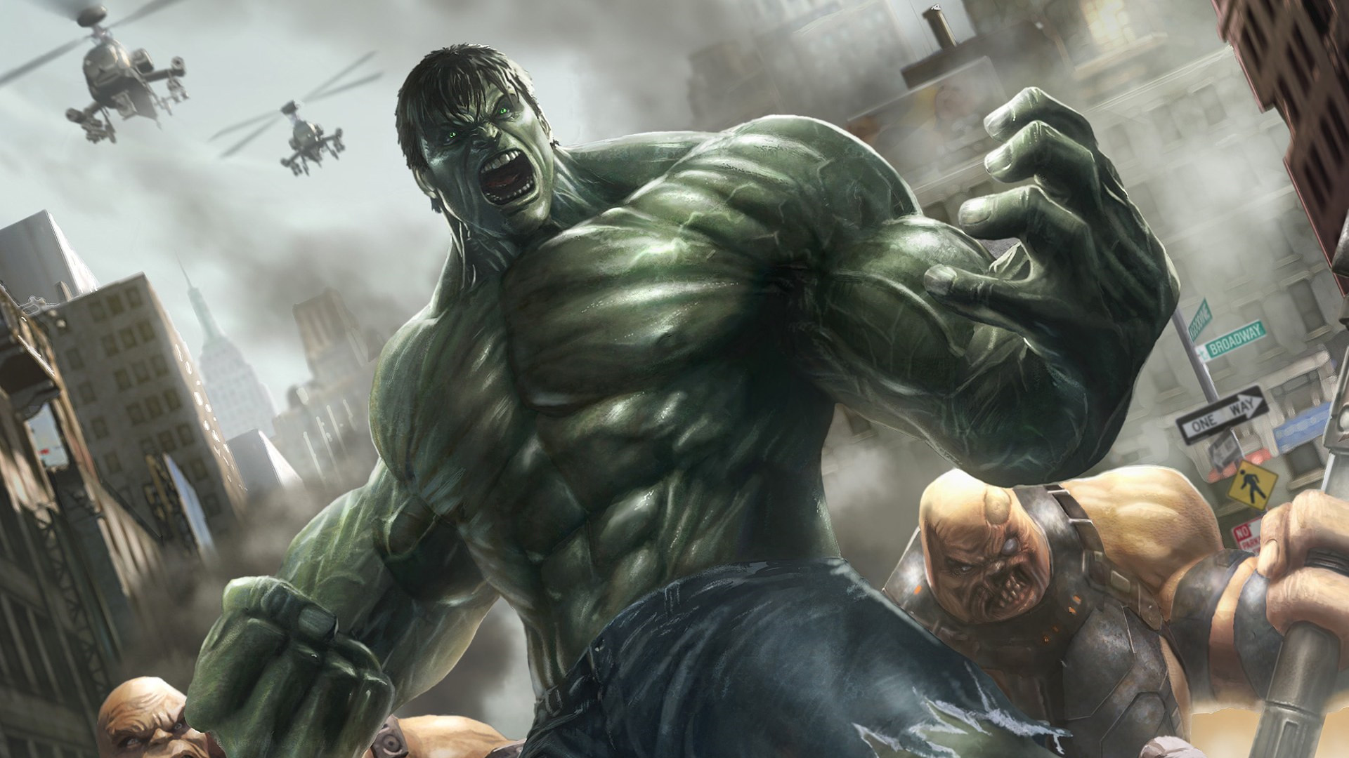 The Incredible Hulk Ultimate Destruction HD Wallpaper