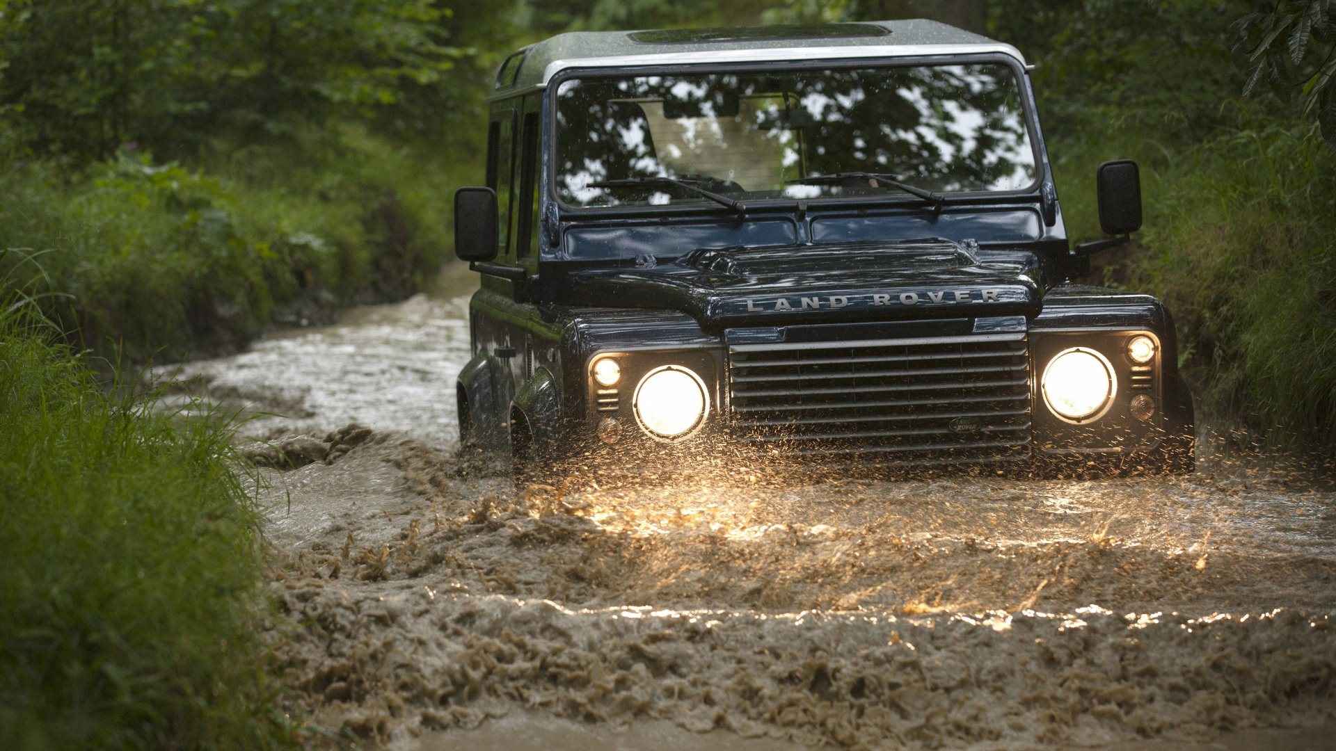 Wallpaper Land Rover Defender Off Road