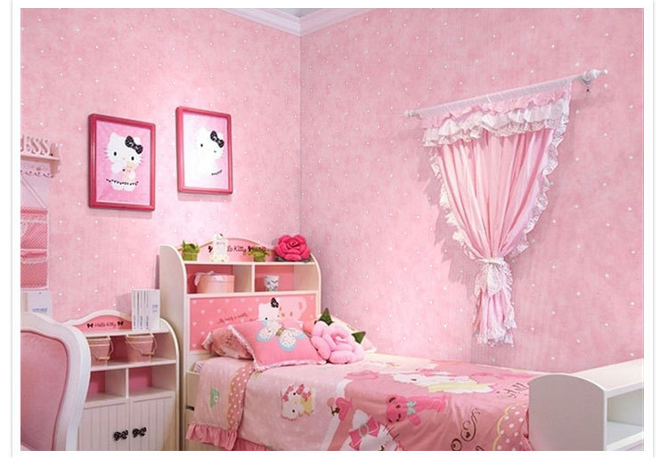 Fantasy Pink Blue For Boy Girl Paper Wallpaper Roll Baby Room