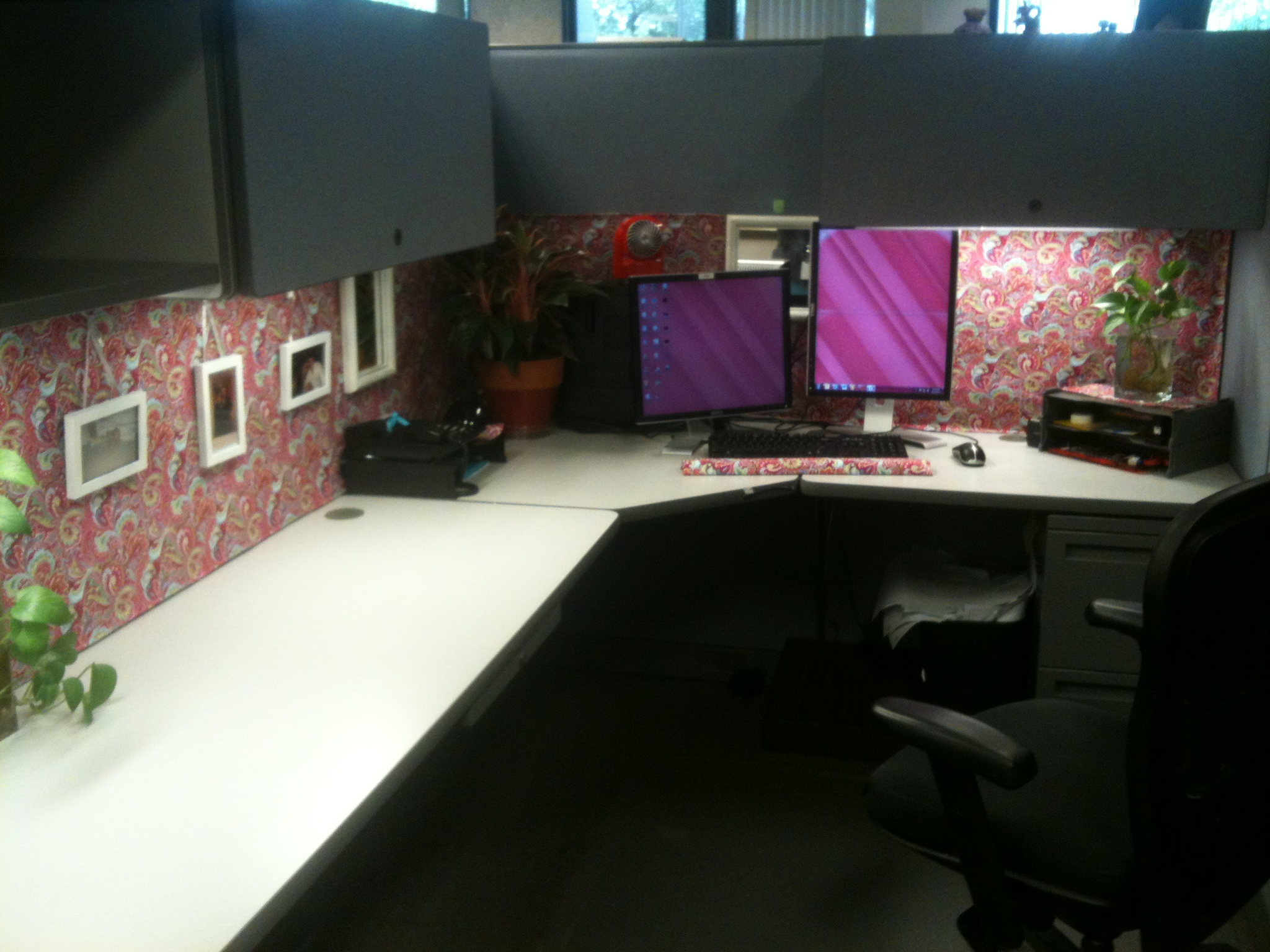 Office Cubicle Wallpaper