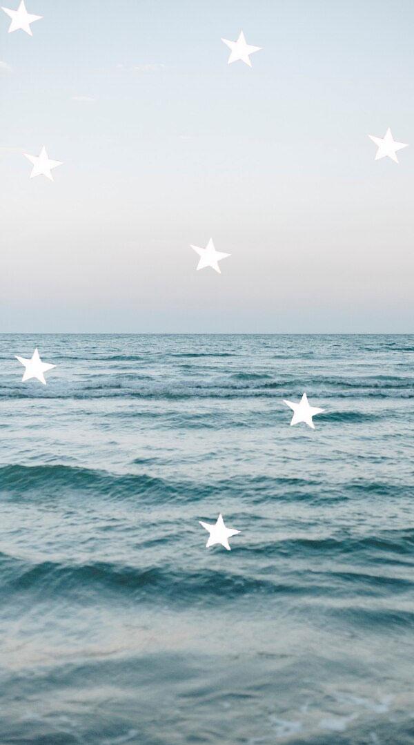  Shades of Serenity Blue Wallpaper Ideas Ocean and Stars I