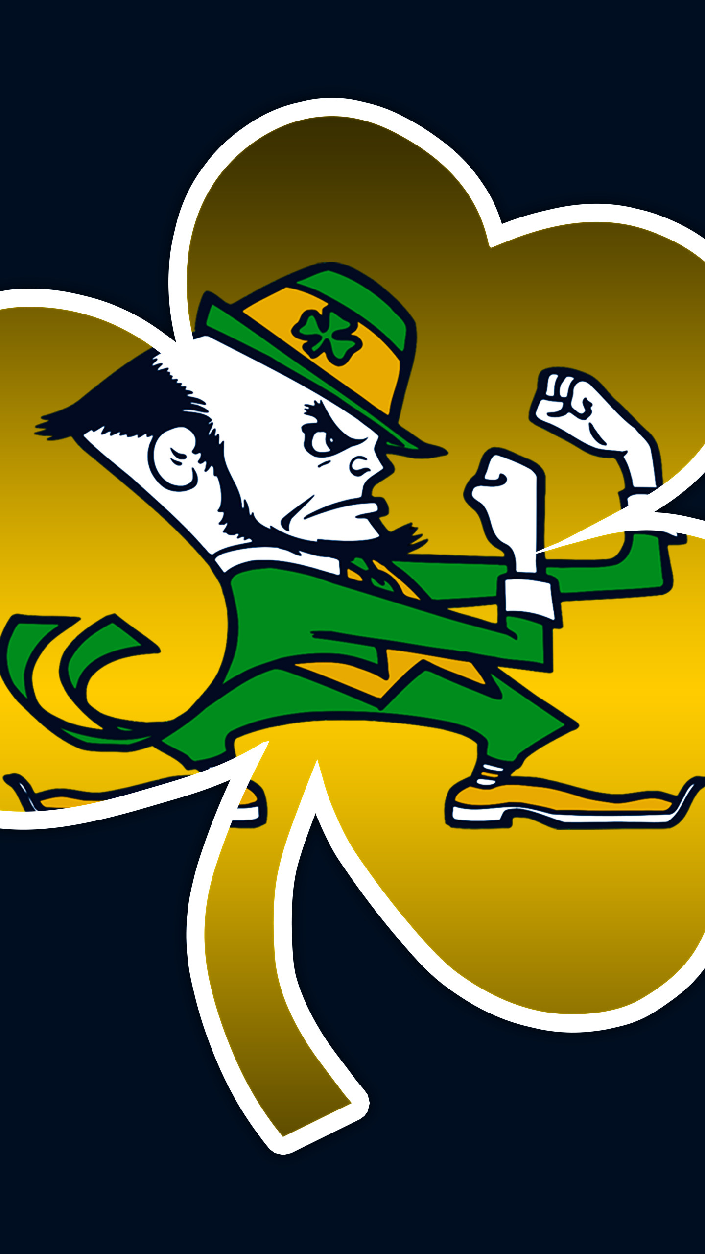 Notre Dame Football iPhone Wallpaper