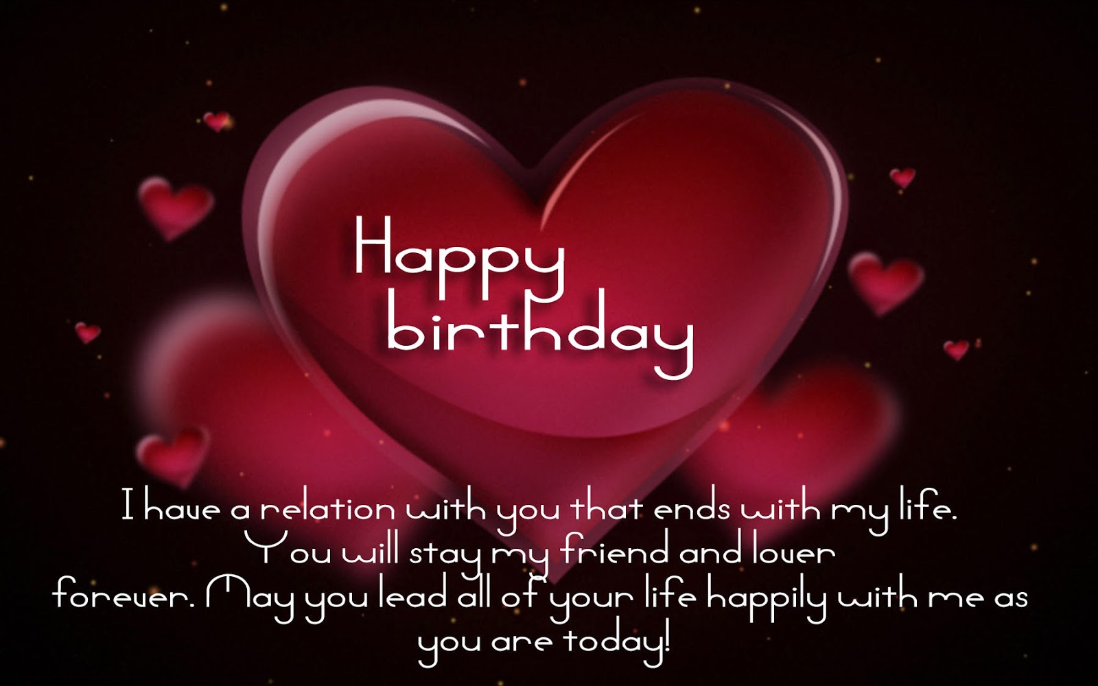 Free download happy birthday love messages happy birthday to my ...