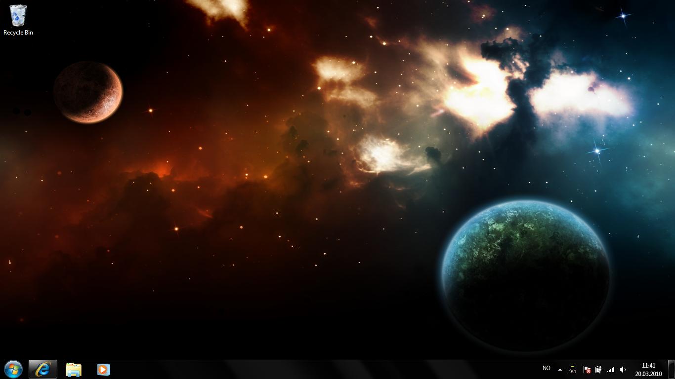 The World Of Space Windows Theme