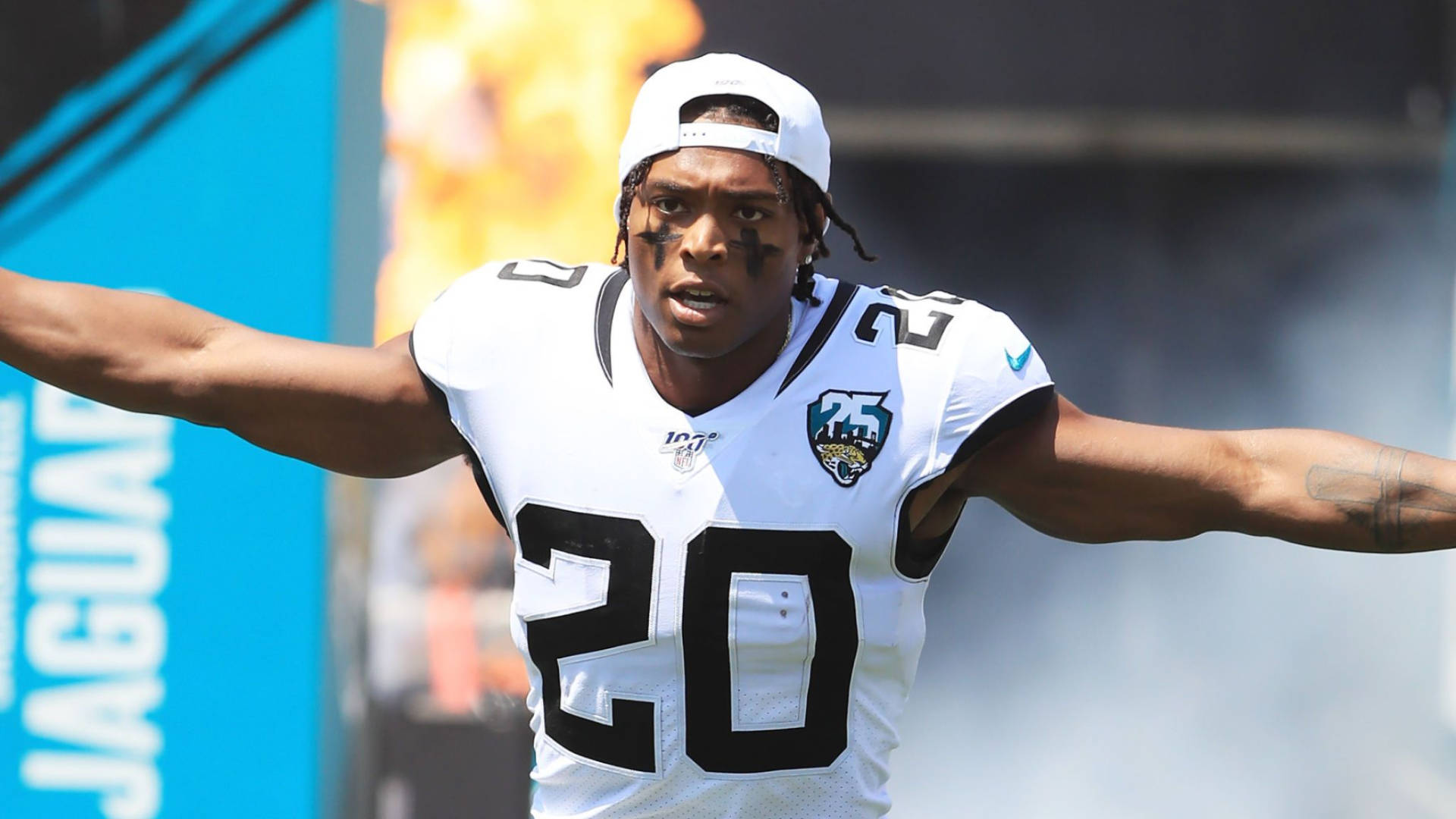 Jalen Ramsey Painted Face Apjgu11bt214utv7 Wallpaper