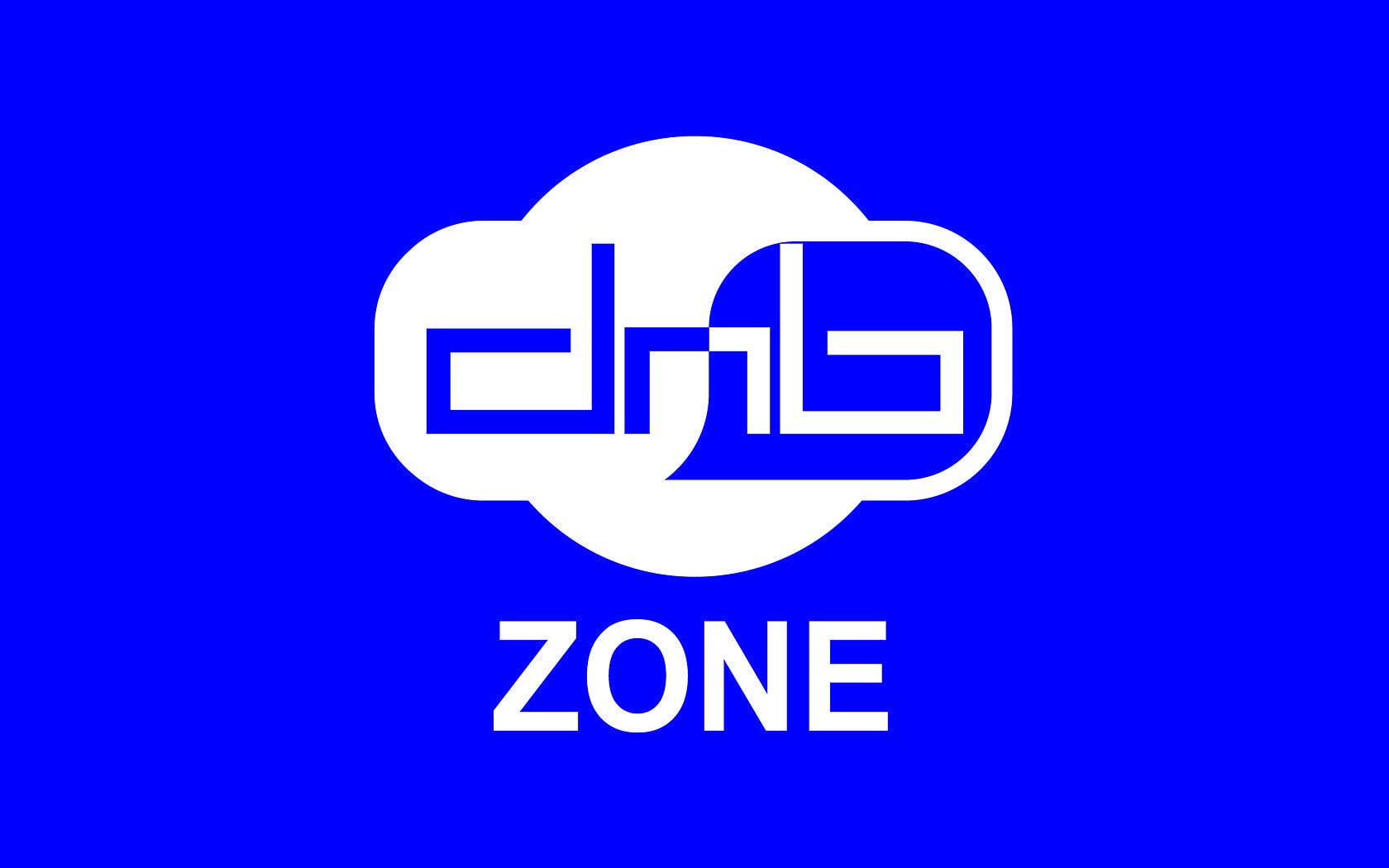 Dnb Zone Logo Drum And Bass Blue Background Text HD Wallpaper