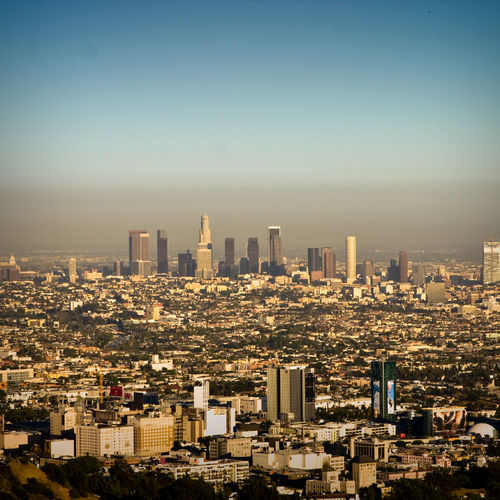 Los Angeles Downtown Morning Wallpaper