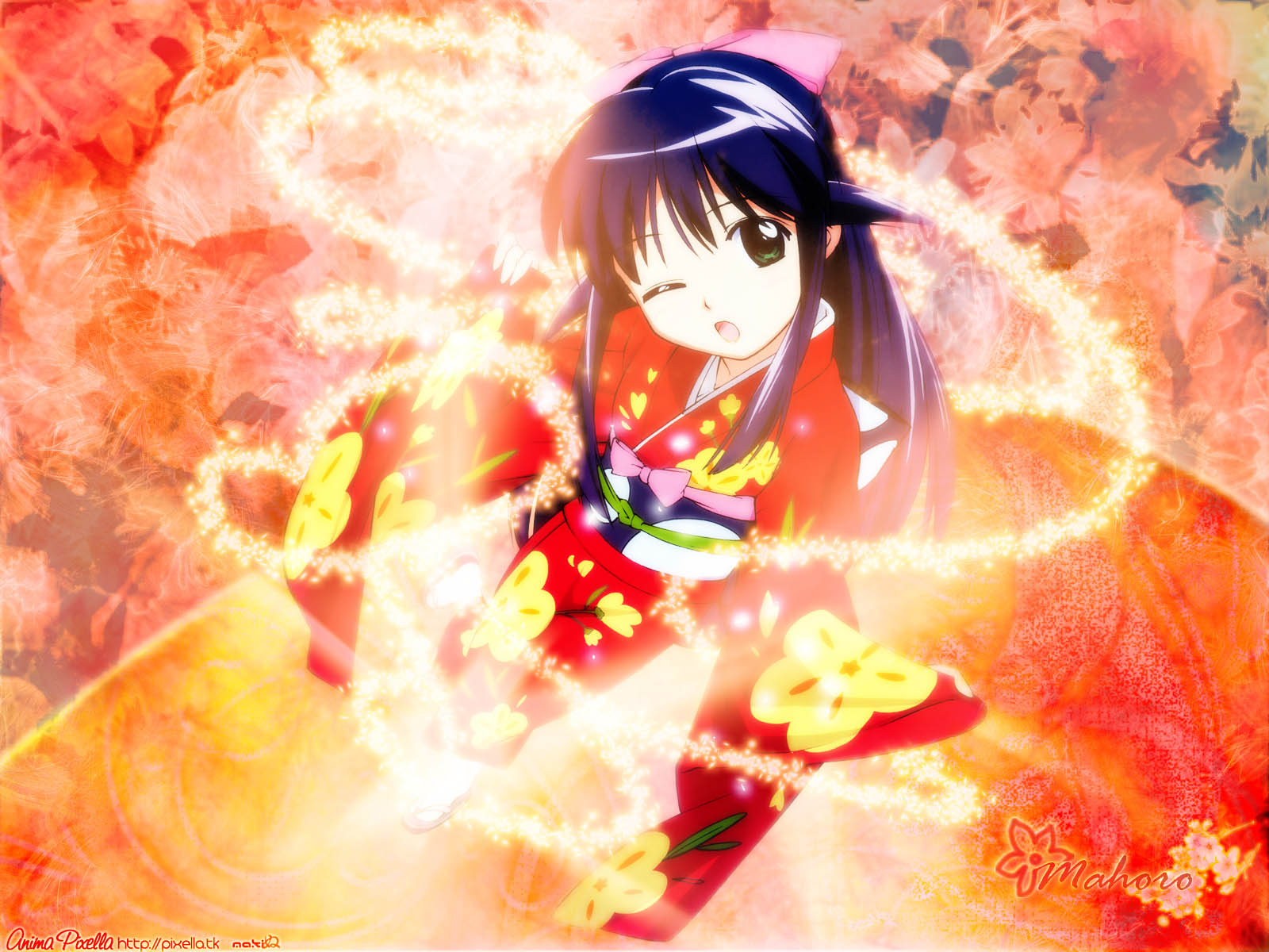 Mahoromatic Wallpaper Shine Baby Mahoro Ando Minitokyo