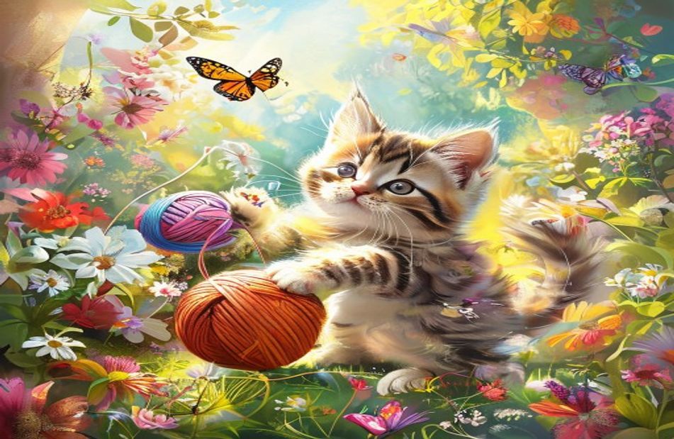 Cute Kitty Wallpaper