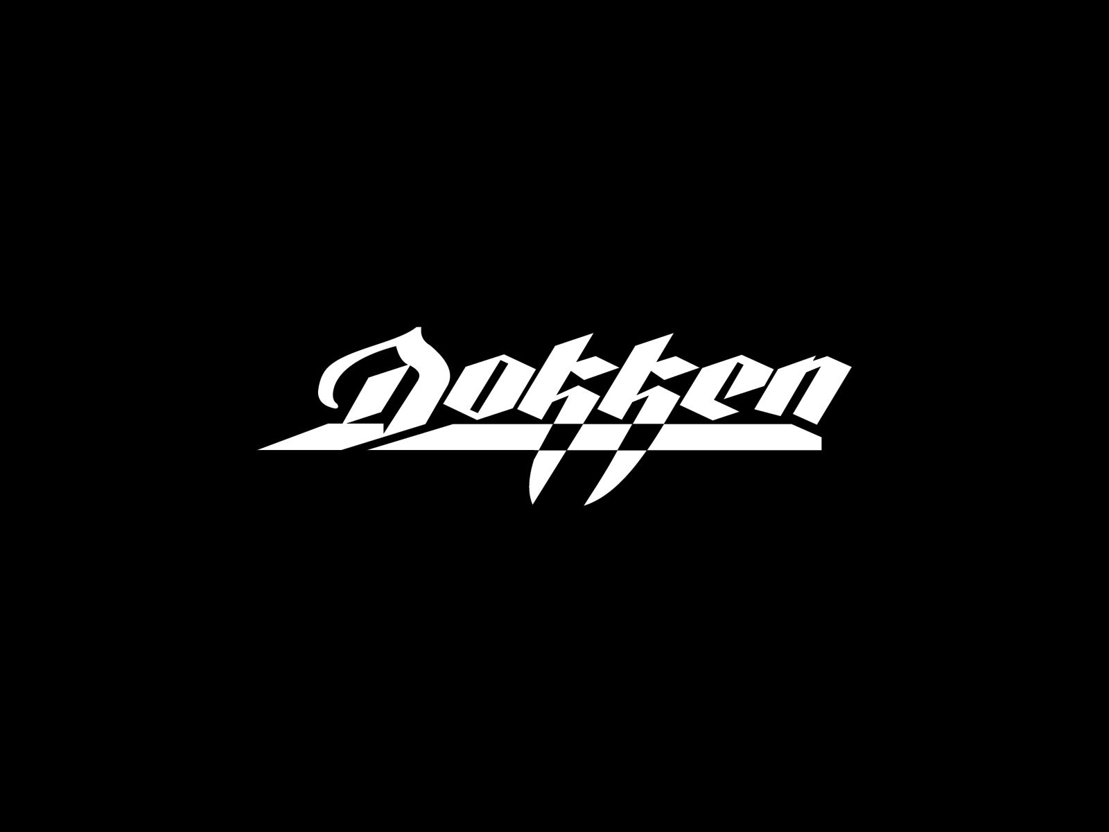 Dokken Heavy Metal Logos Band Rock