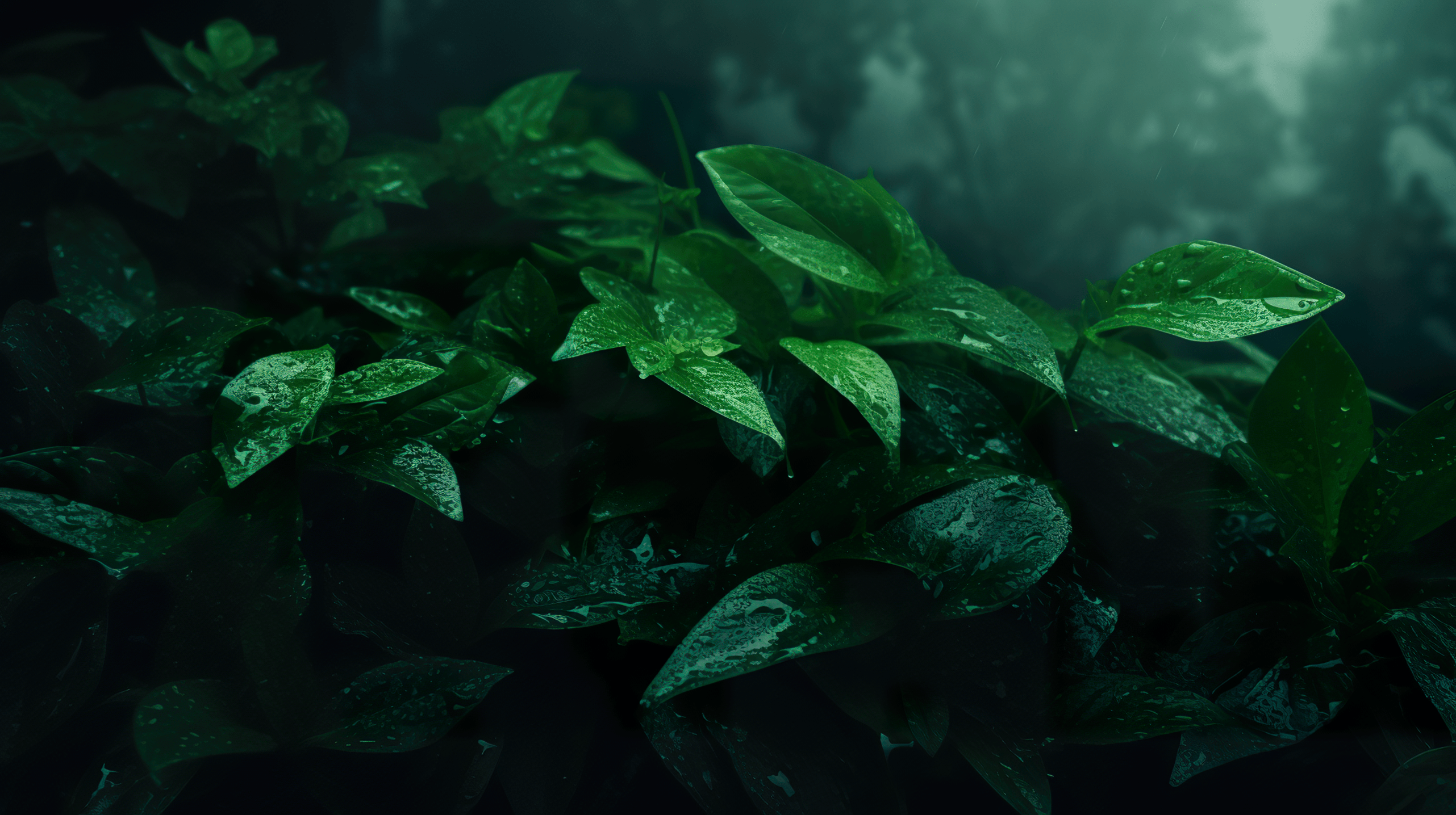 Leaves Aesthetic Wallpaper