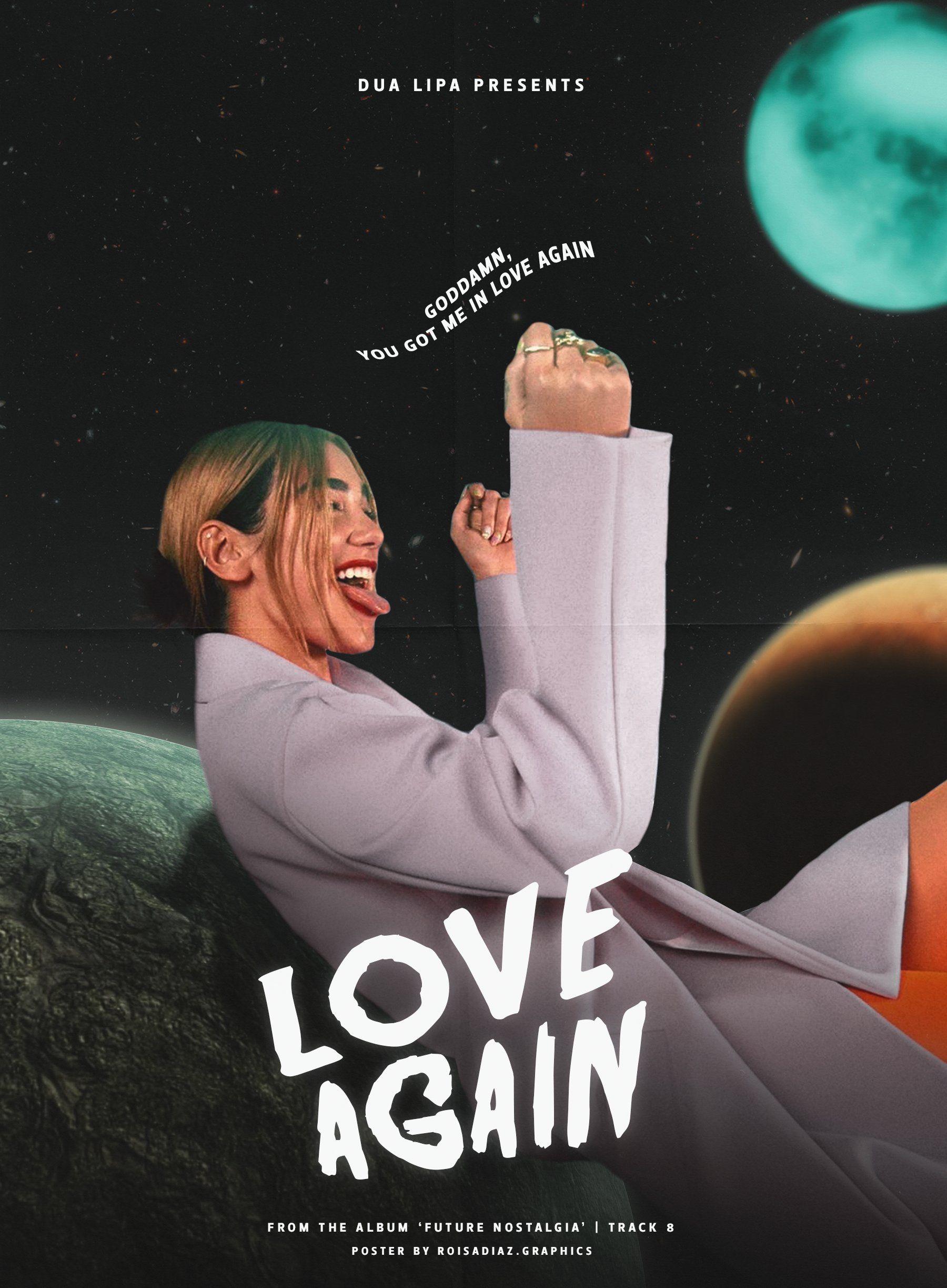 Dua Lipa Future Nostalgia Love Again Wallpaper