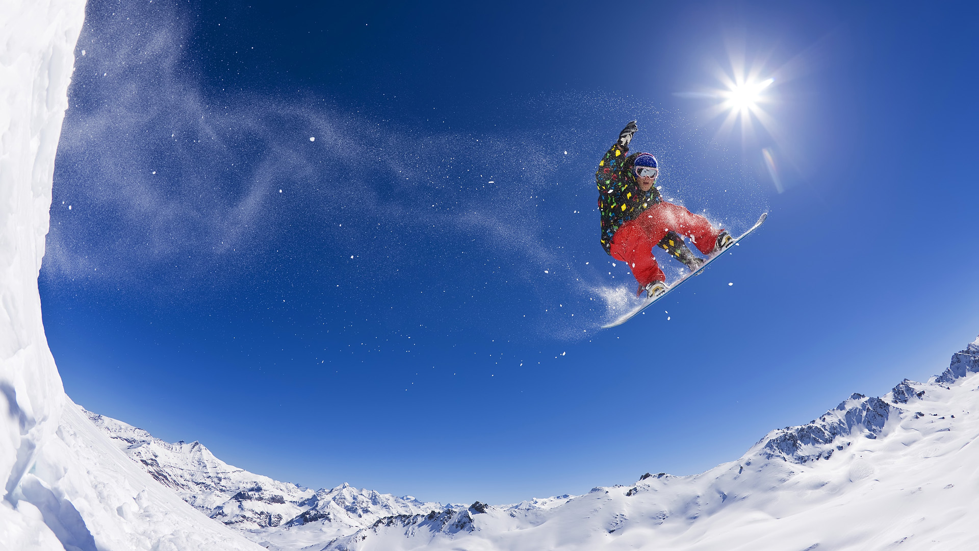 Skiing Background Wallpaper High Definition Quality