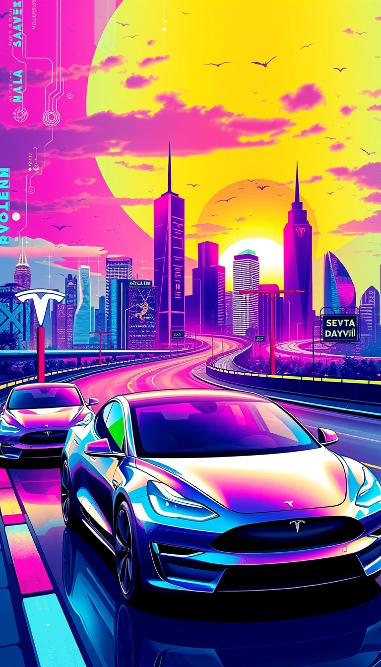 Tesla Phone Wallpaper